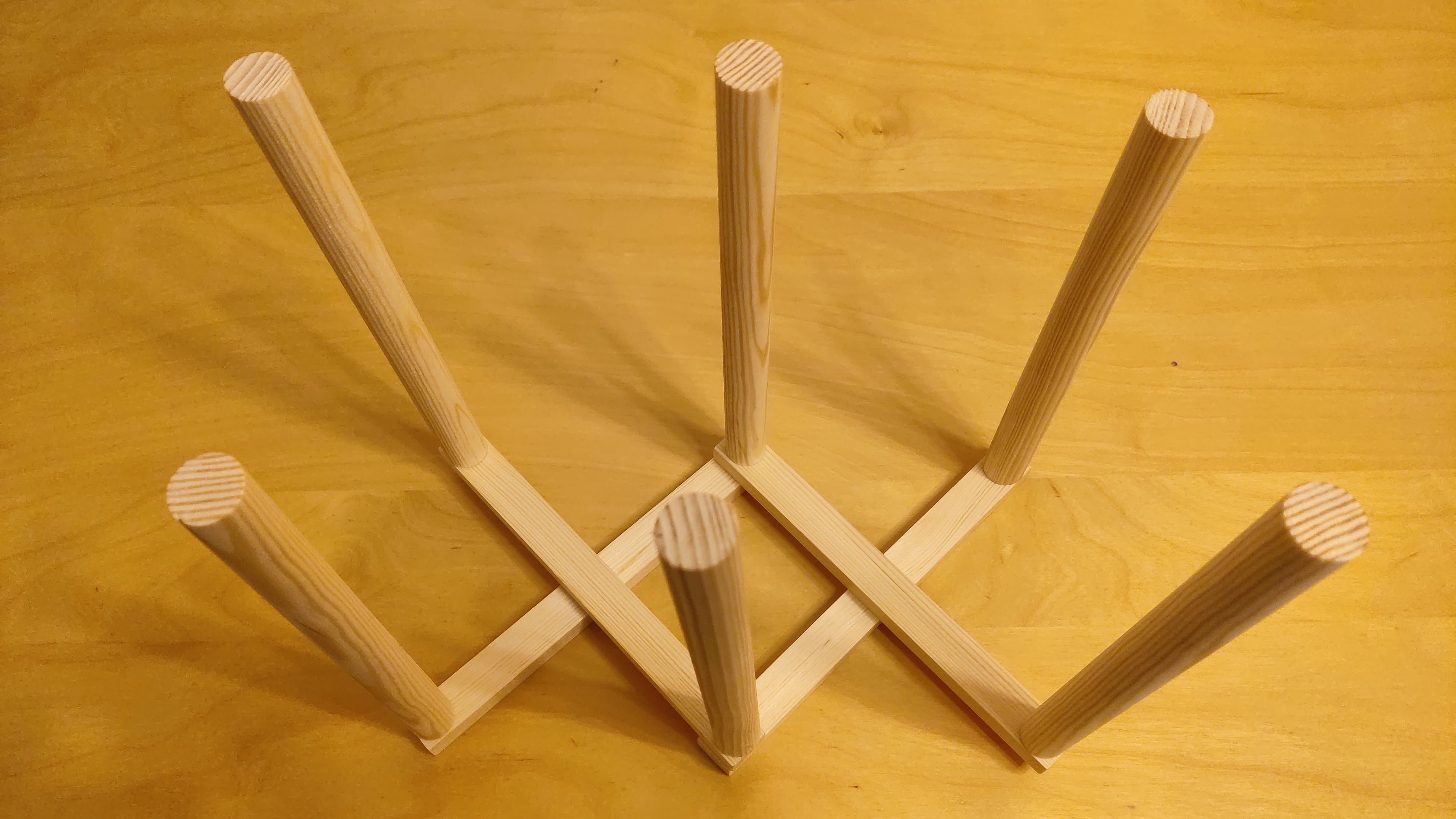 Everything arranged as it should be assemled later